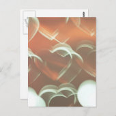 Heart Bubbles Briefkaart (Voorkant / Achterkant)