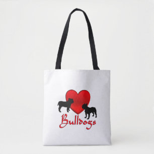 Heart Bulldogs Draagtas