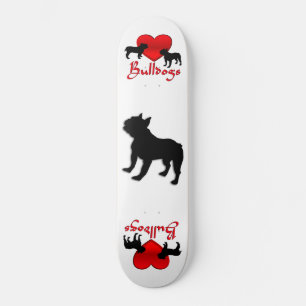 Heart Bulldogs Skateboard