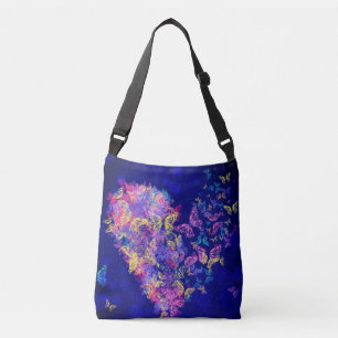 Heart Butterfly Crossbody Tassen