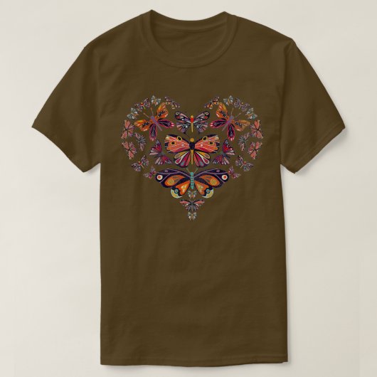 Heart Butterfly T-shirt (Design voorkant)