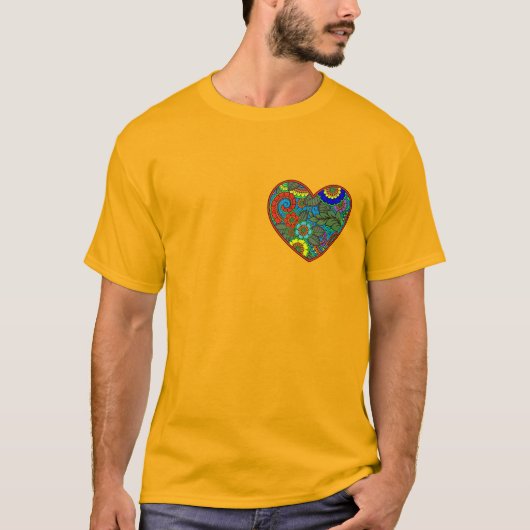 Heart by Chris T-shirt (Voorkant)