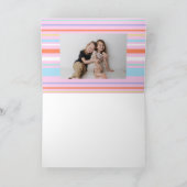 Heart Candy Valentine's Day Photo Carte de vacance (Intérieur)