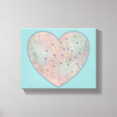 Heart Canvas afdrukken (Voorkant)