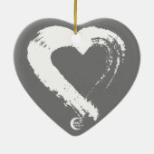 Heart Car Ornament (Achterkant)