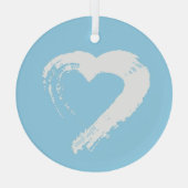 Heart Car Ornament (Achterkant)