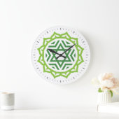 Heart Chakra Energy Wall klok (Huis)