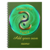 Heart Chakra - Symbole du Carnet de la Paix (Devant)