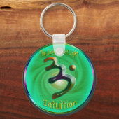 Heart Chakra - Symbool van intuïtieve Sleutelhange Sleutelhanger (Voorkant)