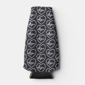 Heart Check Foam Bottle Cooler (Voorkant)