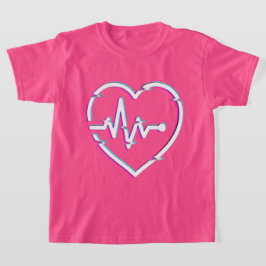 Heart Check Kinderen basic T-shirt