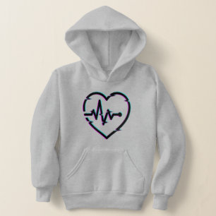 Heart Check Kinderen Pullover Hoodie