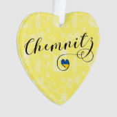 Heart Chemnitz, I Love Chemnitz, Allemagne Céramiq (devant)