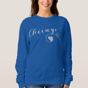 Heart Chicago Sweatshirt, Illinois Trui