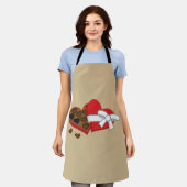 Heart Chocolate Cadebox - Valentijnsdag Schort (Gedragen)