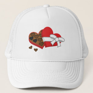 Heart Chocolate Cadebox - Valentijnsdag Trucker Pet