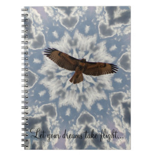 Heart Cloud Red Tailed Hawk Dream Journal Notitieboek