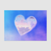 HEART CLOUDS Tissue Paper