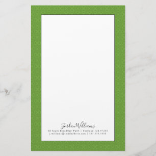 Heart Clover-patroon Briefpapier