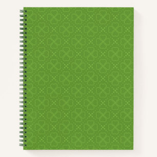 Heart Clover-patroon Notitieboek