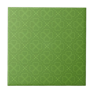 Heart Clover-patroon Tegeltje