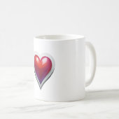 Heart Coffee mok (Voorkant rechts)
