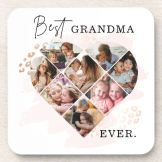 Heart Collage Bier Onderzetter