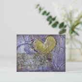 Heart Collage Briefkaart (Staand voorkant)