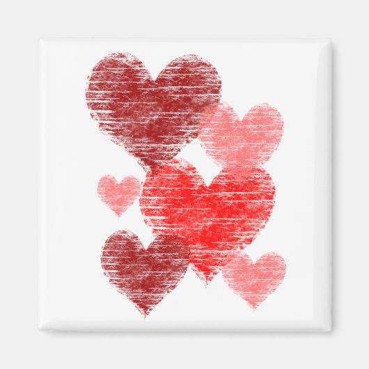 Heart Collage Magneet (Voorkant)