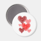 Heart Collage Magneet (Voorkant / Achterkant)