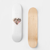 Heart Collage Skateboard (Voorkant)
