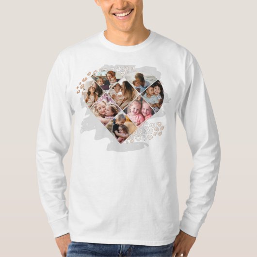 Heart Collage T-shirt (Voorkant)