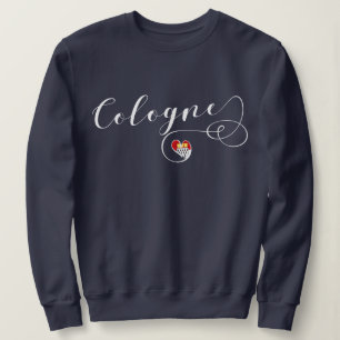 Heart Cologne Sweatshirt (Köln Flag)