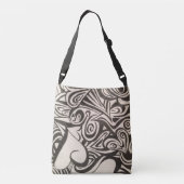 Heart Crossbody Bag Crossbody Tas (Achterkant)