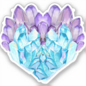 Heart Crystal Sticker (Voorkant)