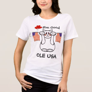 Heart de Good OLE USA Tri-Blend Shirt