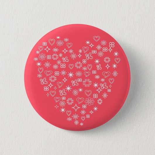 Heart Design Button (Voorkant)