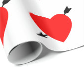 Heart Design Cadeaupapier (Rol Hoek)