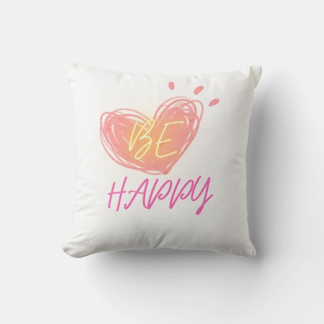 Heart Design Cozy Pillow Kussen (Voorkant)