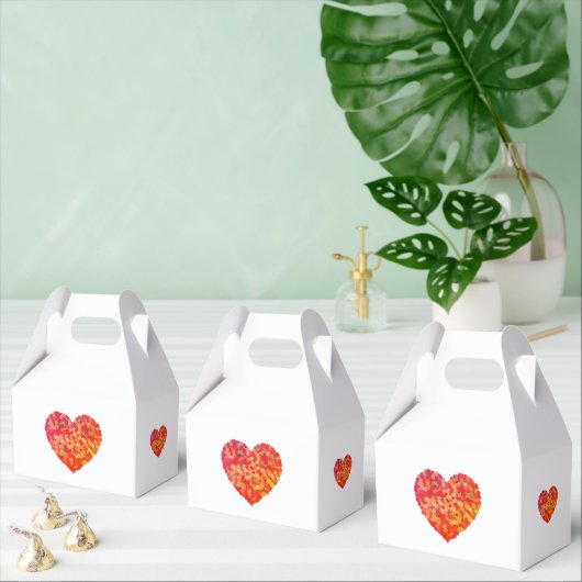Heart Design Favor Box Bedankdoosjes (Meervoudige)
