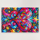 Heart Design Legpuzzel (Horizontaal)