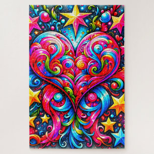 Heart Design Legpuzzel