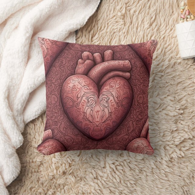 Heart design Sierkussen (Deken)