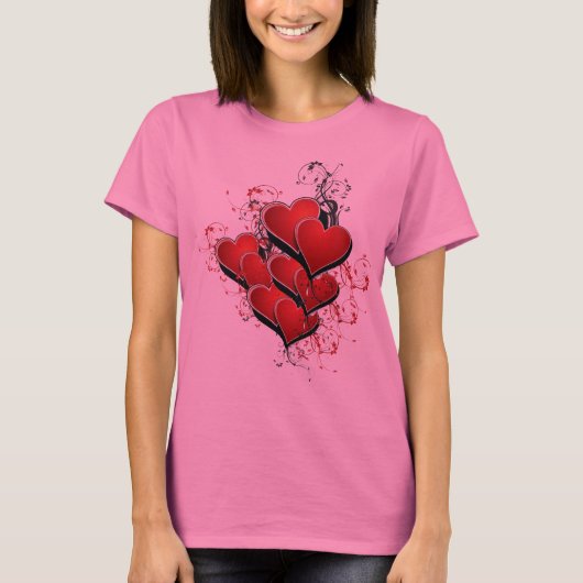 Heart Design T-shirt (Voorkant)