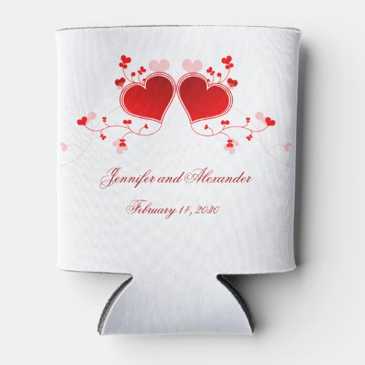 Heart Design Weddenschap voor Koelboxxen Blikjeskoeler (Voorkant)