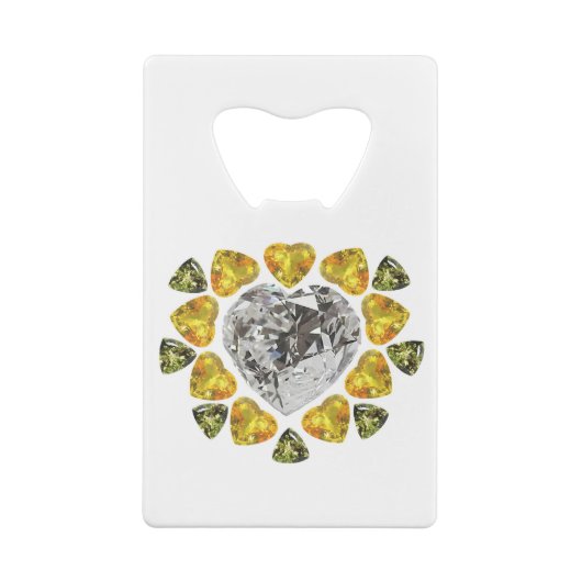 Heart Diamond Gemstone Art (Dos)