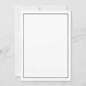 Heart Diamonds 50ste Huwelijksjubileumfeest Kaart (Achterkant)