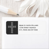 Heart Diamonds Cross Etiket (Insitu)