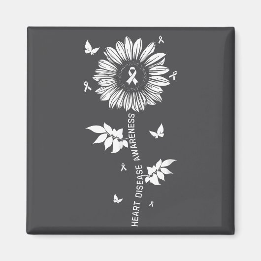 Heart Disease Awareness Month  Magneet (Voorkant)