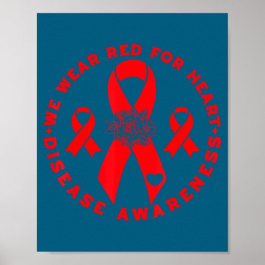 Heart Disease Awareness Poster (Voorkant)